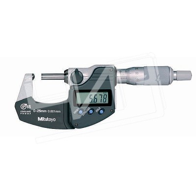 Микрометр трубный МКСЦ- 75 0,001 электронный со сферическими пяткой 395-253 Mitutoyo