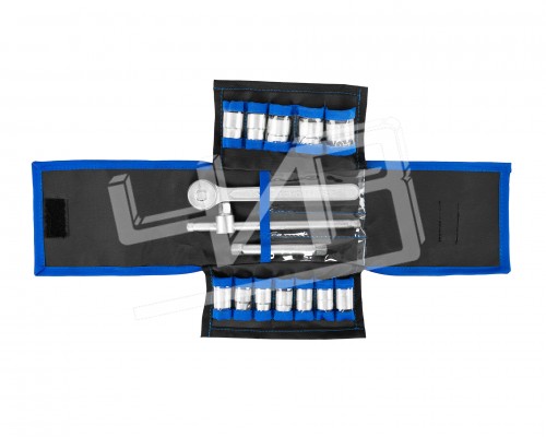 Набор головок  N4 оцинк. 8-22мм (кв.10мм) ПВХ фут. SITOMO BELARUS