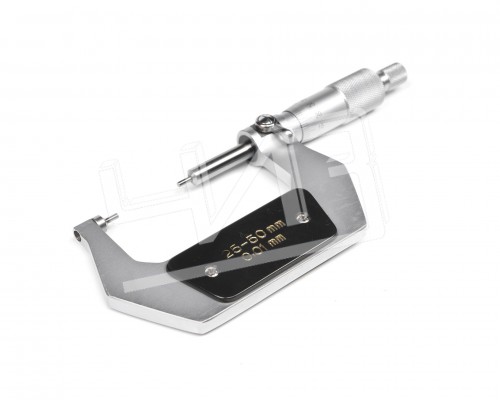 Микрометр с мал.изм.губки МК-МП- 50 0,01 SHAN (госреестр № 75427-19)