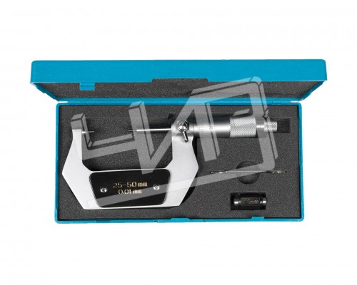 Микрометр с мал.изм.губки МК-МП- 50 0,01 SHAN (госреестр № 75427-19)
