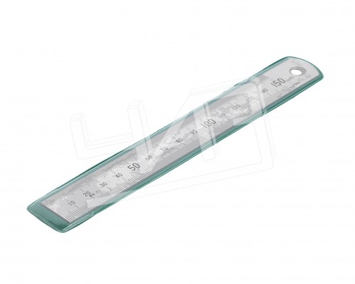 Линейка измерительная  150мм металлическая