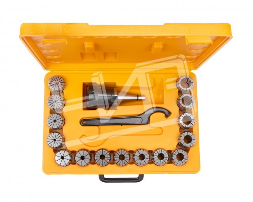 Патрон цанговый 30 с наб.цанг ER40 из 15шт(3-26)