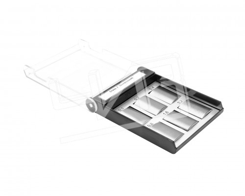 Набор ОШС-ШЦ Ra (3,2;1,6;0,8;0,4;0,2;0,1) сталь с поверкой