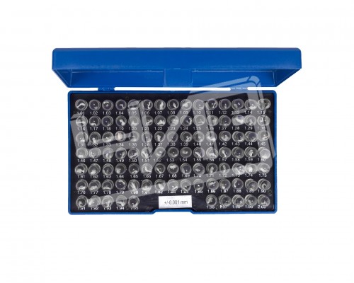 Набор гладких калибров  1,01- 2,00 +/-0,001 шаг 0,01 100шт ЧИЗ