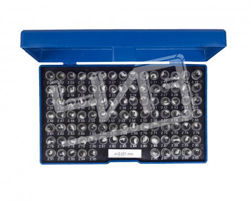 Набор гладких калибров  2,01- 3,00 +/-0,001 шаг 0,01 100шт ЧИЗ