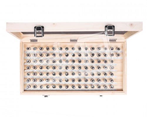 Набор гладких калибров  5,01- 6,00 +/-0,001 шаг 0,01 100шт ЧИЗ