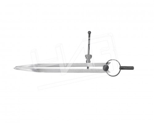 Циркуль разметочный  125мм с винтом для прям.разм