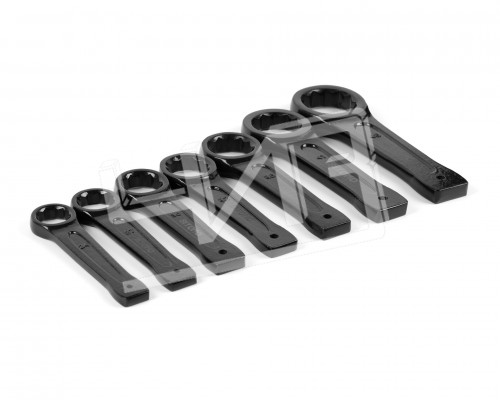 Набор ключей накидн. ударных 7 шт.  (24-46) SIT