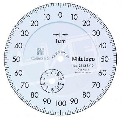 Индикатор часового типа ИЧ-  2 0,001 с ушком ударопроч. 2113S-10 Mitutoyo
