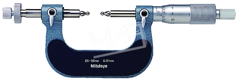 Микрометр для измерения зубьев шестерен-200 0,01 124-180 Mitutoyo
