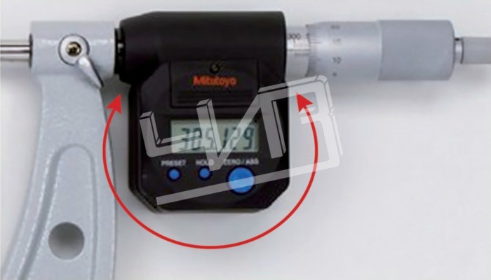 Микрометр МКЦ- 400 0,001 электронный 3-кн. поворотный дисплей (330гр) 293-585 Mitutoyo