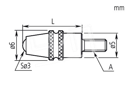 Наконечник измерительный 21AZA319 Mitutoyo