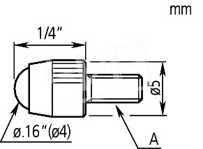 Наконечник измерительный 21AZA319 Mitutoyo