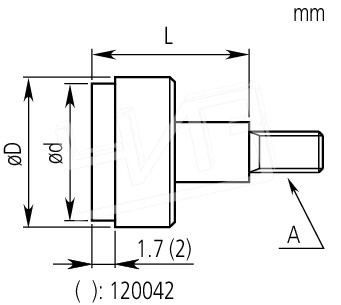 Наконечник твердосплавный 7 mm 137255 Mitutoyo