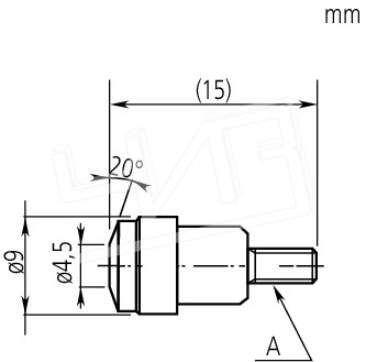 Наконечник твердосплавный 7 mm 137255 Mitutoyo