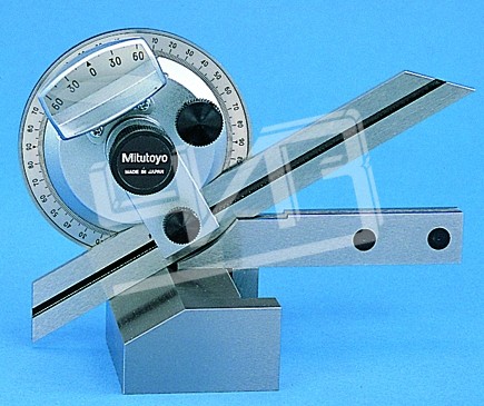 Угломер нониусный  0- 90°-0  5' (150, 60°мм, 45°) универсальный с лупой 187-907 Mitutoyo