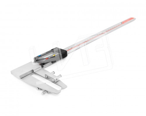 Штангенгенциркуль цифровой для тормозных барабанов 0-300 мм  GU 113-163  Guanglu