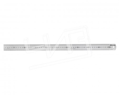 Линейка измерительная  500х30мм металлическая с поверкой МИК