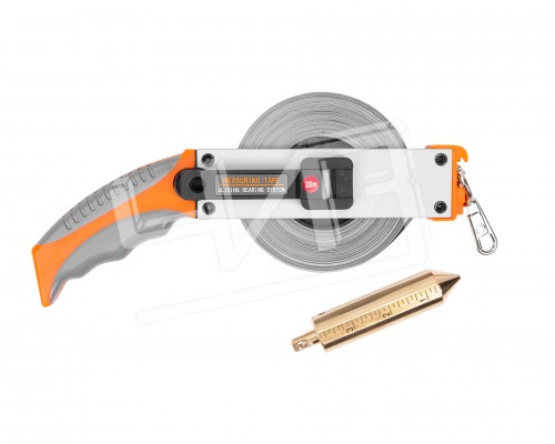 Рулетка  20м с лотом нерж.сталь кл.2 Р20Н2Г тип 3