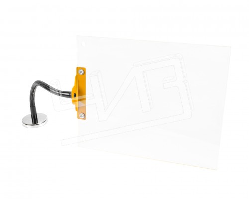 Защитный экран 190х254мм на магнитном штативе