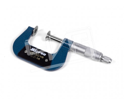 Микрометр д/мягк.материалов МТМ-50 0.01 тарельчатый МИК
