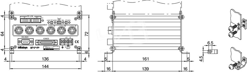 Дисплей д/блока индикации02ADD400 Mitutoyo