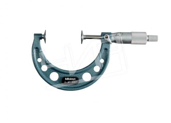 Микрометр зубомерный МЗ-  3" 0,001" (2-3") 123-127 Mitutoyo