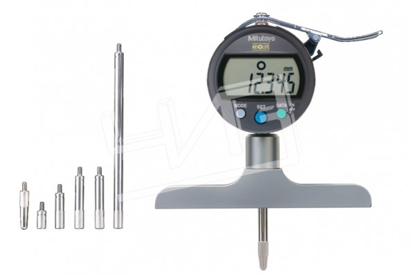 Глубиномер индикаторный ГИЦ-200 0,01 электронный (основание 101,6мм) 547-212 Mitutoyo