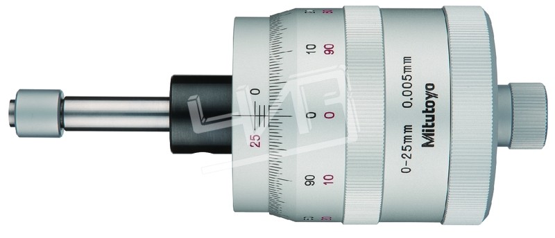 Головка микрометрическая МГ- 25 0,005 с невращ.винтом, двунапр.шк. Ось Y 152-389 Mitutoyo