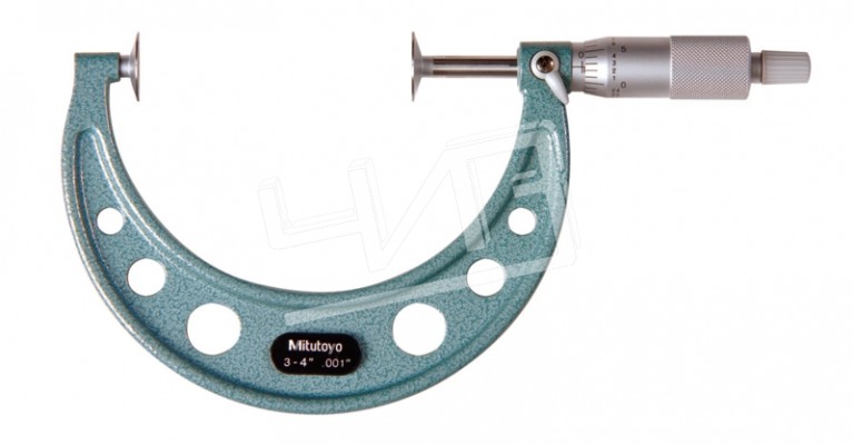 Микрометр зубомерный МЗ-  4" 0,001" (3-4") 123-128 Mitutoyo