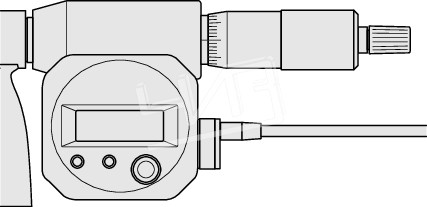 Микрометр МКЦ- 500 0,001 электронный 3-кн. поворотный дисплей (330гр) 293-589 Mitutoyo