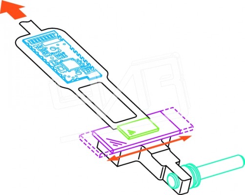Нутромер индикаторный электронный НИЦ повышенной точности 100-160 0,001 электронный двухточечный BORE GAGE 511-502 Mitutoyo