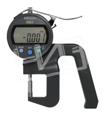 Толщиномер индикаторный электронный ТРЦ  0- 12/0-0,47" 0,01/0,0005" (21мм) ручной 547-400S Mitutoyo