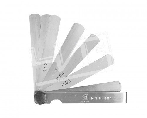 Набор щупов N1  100мм 0.02-0.1   Эталон