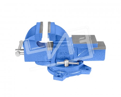 Тиски слесарные ТСЧ-125 поворотные облегченные с наковальней SITOMO