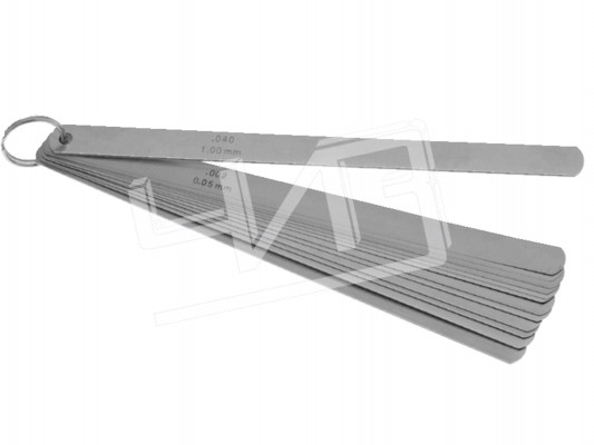 Набор щупов 0,05-1 L=200 20шт. 045159003 NORGAU