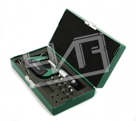 Микрометр резьбовой МВМ-125 0,01 с калибровкой МИК