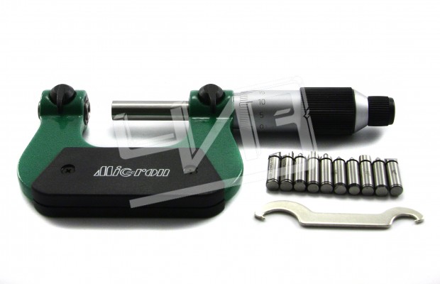 Микрометр резьбовой МВМ-125 0,01 с калибровкой МИК