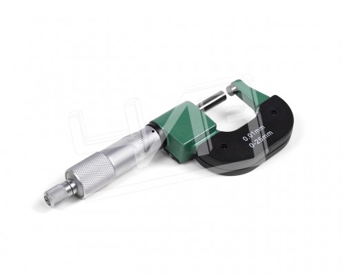 Микрометр с мех. бегунком МКЦМ- 25 0,01 с калибровкой МИК