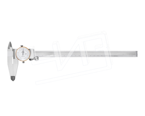 Штангенциркуль ШЦК-1-300 0,02 с круговой шкалой губки 50мм SHAN