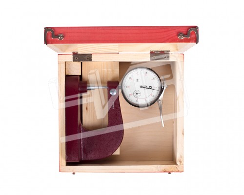 Толщиномер индикаторный ТН 10- 60 0,01 (16мм) настольный с поверкой КировИнструмент