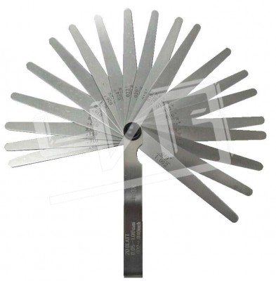 Набор щупов 0,05-1 L=100 20шт. нерж.сталь 045158103 NORGAU