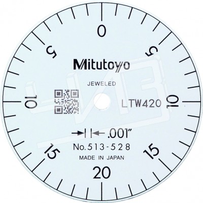Индикатор ИРБ-0,04" 0,001" щуп 0,079 шкала +/-20 полный набор 513-518 Mitutoyo