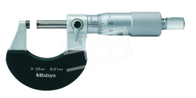 Микрометр МК-  25 0,01 массивная модель 102-301 Mitutoyo