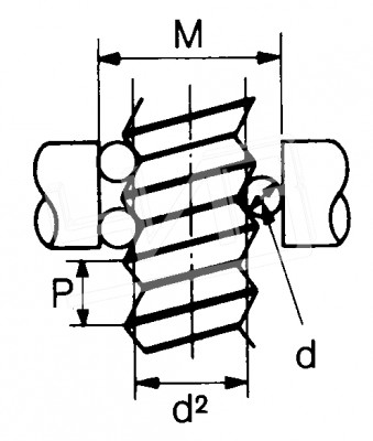 Набор из трех измерит.проволочек в комплекте 18 пар насад 313-102 Mitutoyo