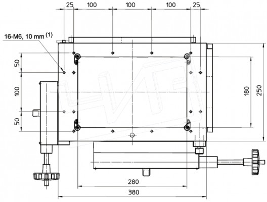 Стол 100x50mm(TM-510) 176-207 Mitutoyo