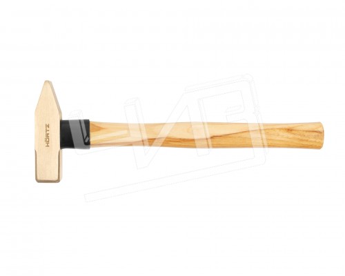 Молоток сл. 0.4 кв/боек сплав AlCu искробезопасный с дер. рукояткой  HORTZ
