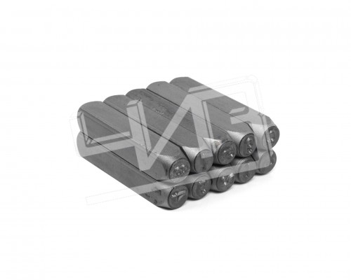 Клейма цифровые N10 твердосплавные