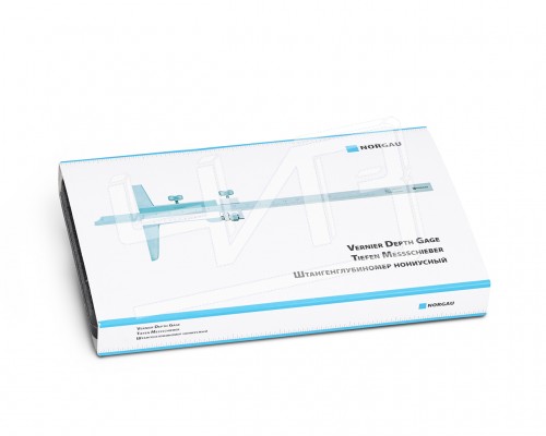 Штангенглубиномер ШГ- 150 0,02 с микроподачей 040201015 Norgau