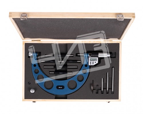 Микрометр МКЦС- 200 0,001 электронный 5-кн. с калибровкой МИК